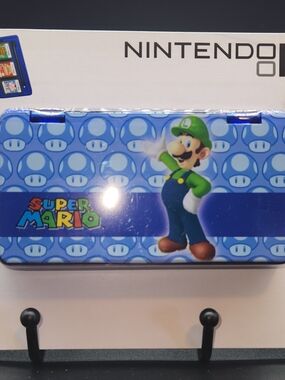 Nintendo DS Game Storage Case Super Mario Design Luigi, New In Package